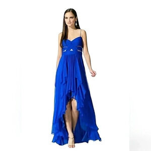 Cache blue cocktail/ Prom dress size 0